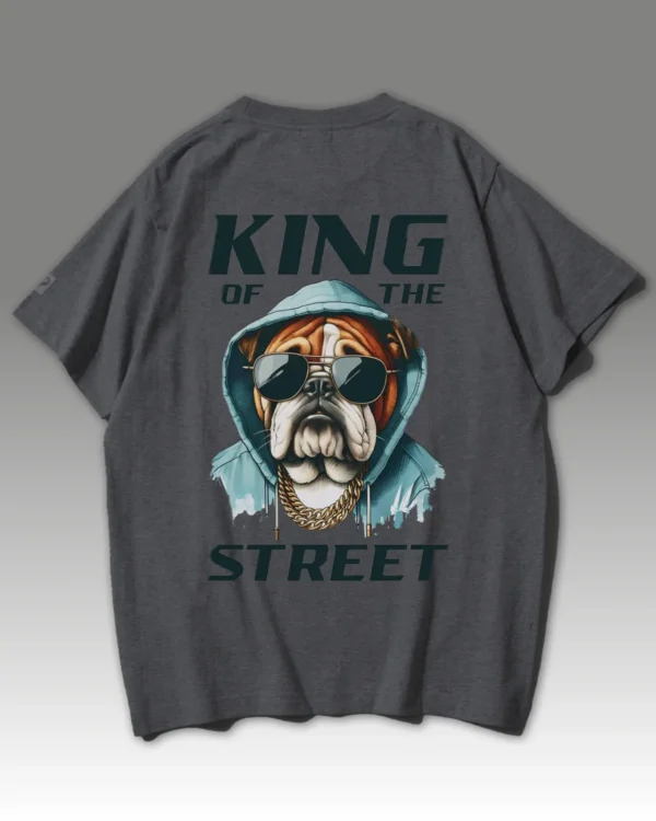 Męska koszulka oversize <br>King of the Street