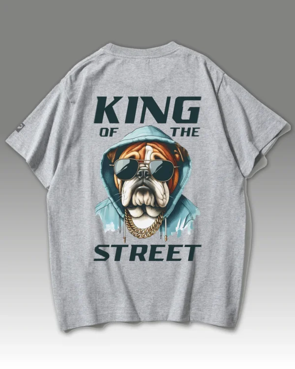 Męska koszulka oversize <br>King of the Street