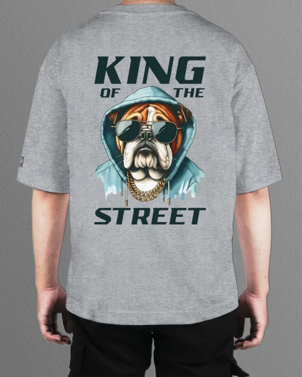 Męska koszulka oversize <br>King of the Street
