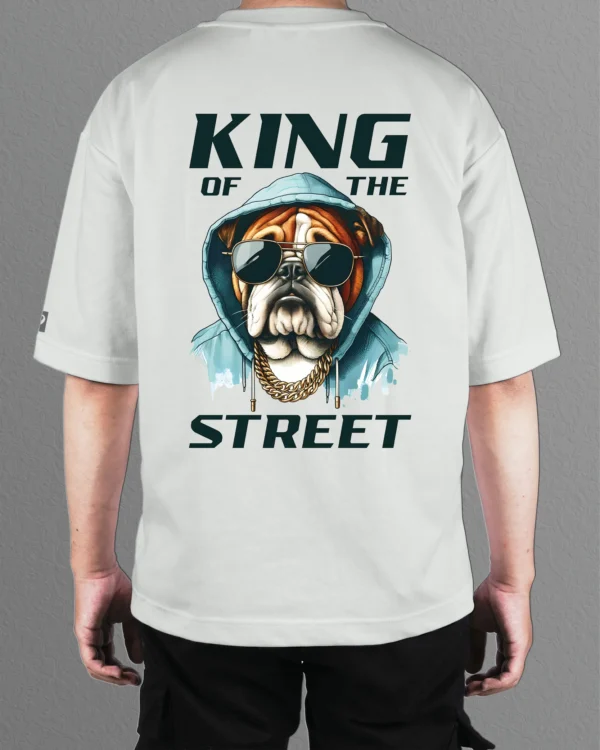 Męska koszulka oversize <br>King of the Street