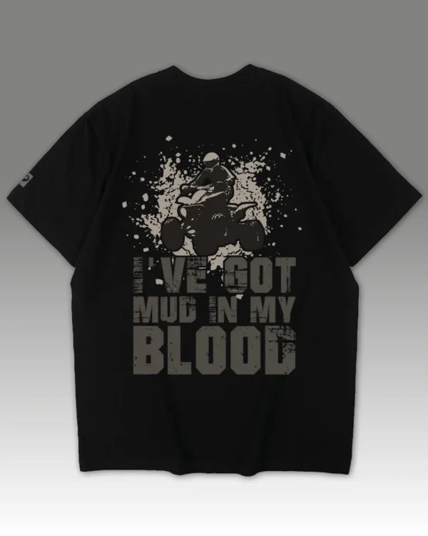 Męska koszulka oversize <br>Mud in my Blood