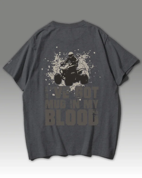 Męska koszulka oversize <br>Mud in my Blood