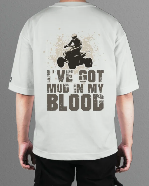 Męska koszulka oversize <br>Mud in my Blood