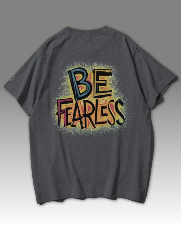 Męska koszulka oversize <br>Be Fearless