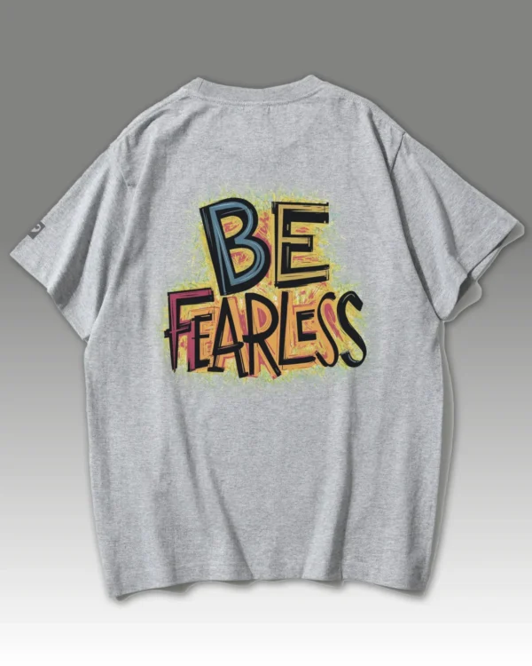 Męska koszulka oversize <br>Be Fearless