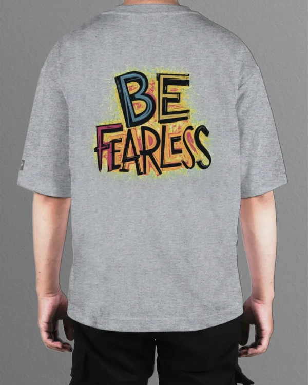 Męska koszulka oversize <br>Be Fearless
