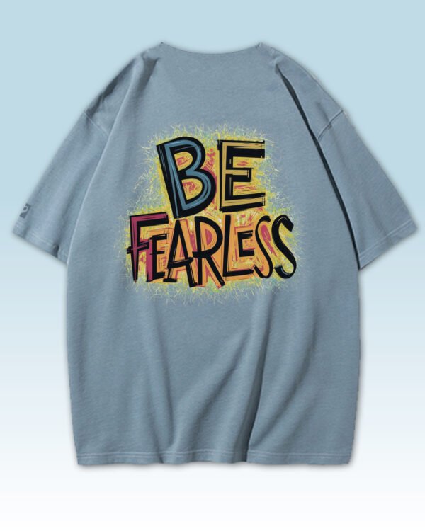 Męska koszulka oversize <br>Be Fearless