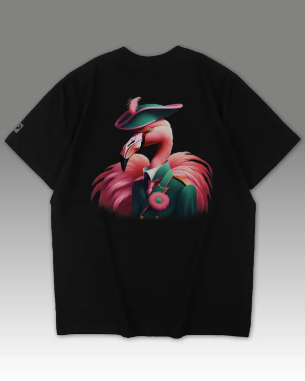 Męska koszulka oversize <br>Arystokrata Flaming <br>Animal Society