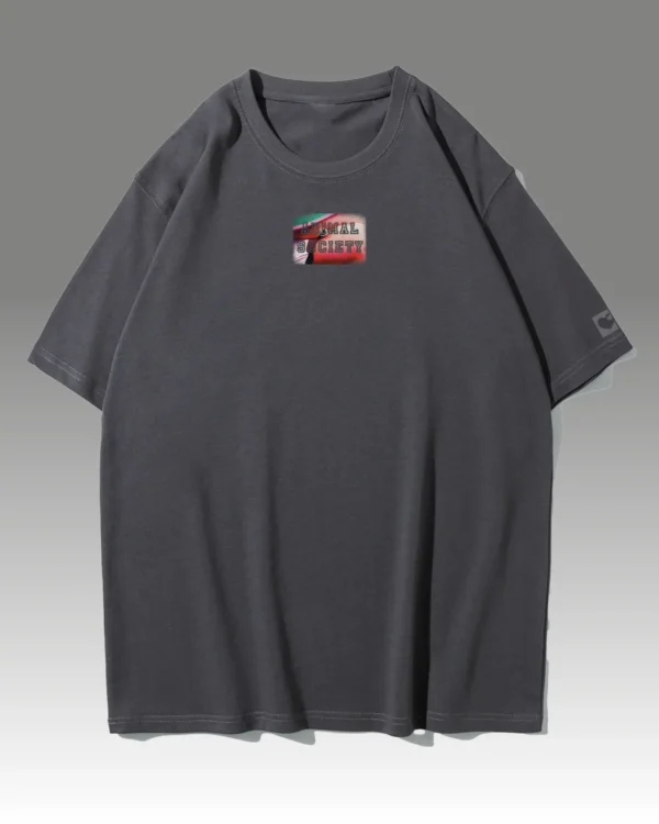 Męska koszulka oversize <br>Arystokrata Flaming <br>Animal Society