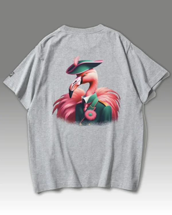 Męska koszulka oversize <br>Arystokrata Flaming <br>Animal Society
