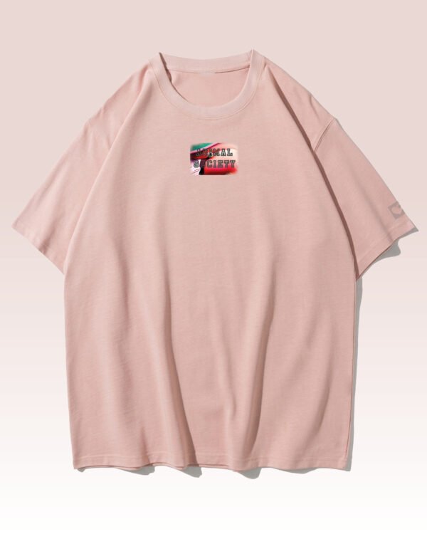 Męska koszulka oversize <br>Arystokrata Flaming <br>Animal Society