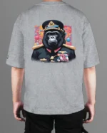 Męska koszulka oversize <br>Admirał Goryl <br>Animal Society