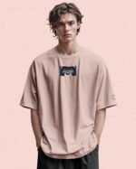 Męska koszulka oversize <br>Admirał Goryl <br>Animal Society