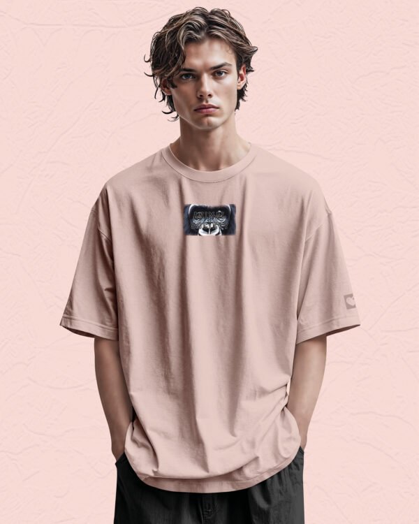 Męska koszulka oversize <br>Admirał Goryl <br>Animal Society