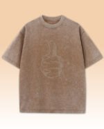 Koszulka oversize <br>Kciuk w Górę - efekt sprania