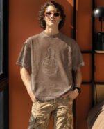 Koszulka oversize <br>Kciuk w Górę - efekt sprania