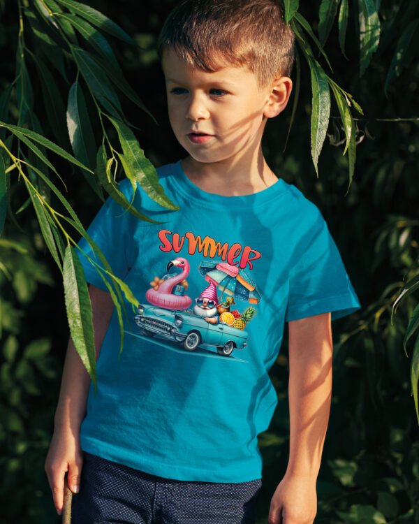 Koszulka Dziecięca Summer Vibes <br>Tropikalny Relaks