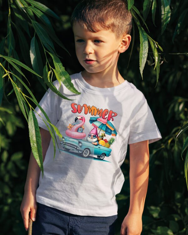 Koszulka Dziecięca Summer Vibes <br>Tropikalny Relaks