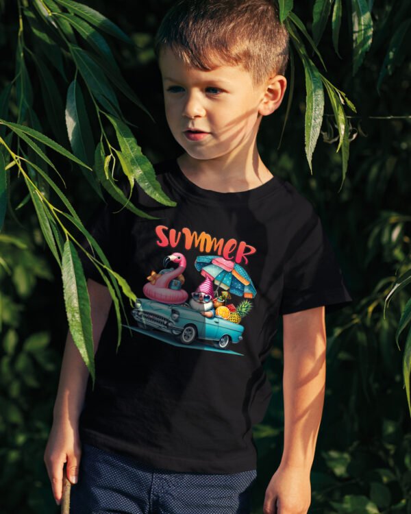 Koszulka Dziecięca Summer Vibes <br>Tropikalny Relaks