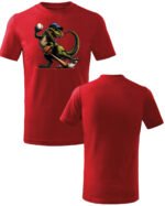 Koszulka Dziecięca Baseballowy T-Rex