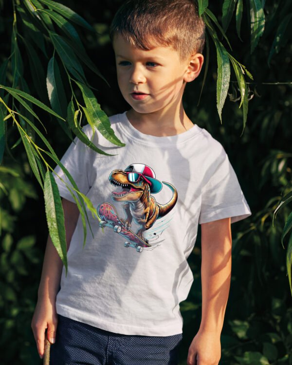 Koszulka Dziecięca T-Rex Skater