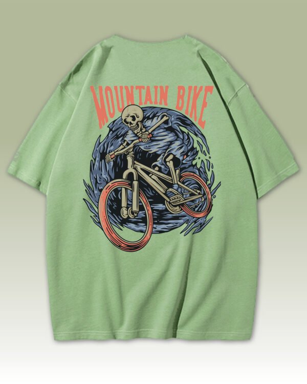 Męska koszulka oversize Mountain Bike