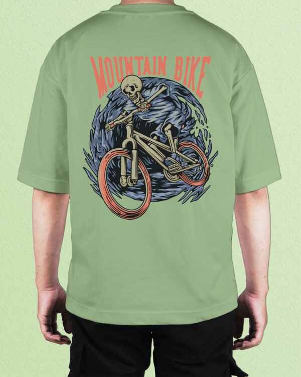 Męska koszulka oversize <br>Mountain Bike