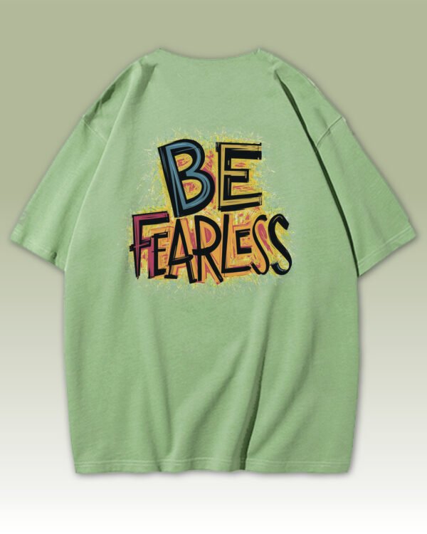 Męska koszulka oversize <br>Be Fearless