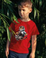Koszulka Dziecięca Skater Tiger