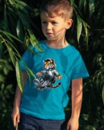 Koszulka Dziecięca Skater Tiger