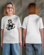 Koszulka Dziecięca Skater Tiger