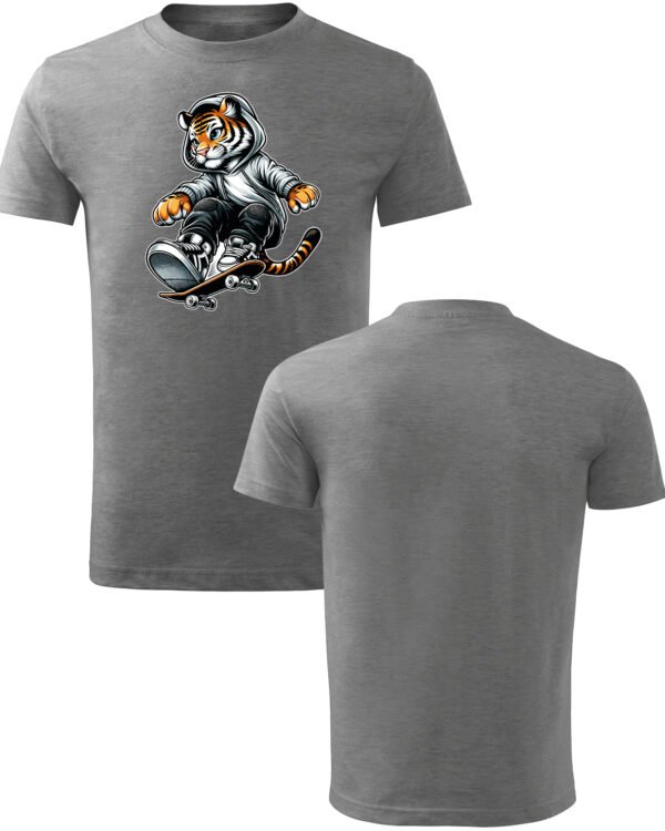 Koszulka Dziecięca Skater Tiger
