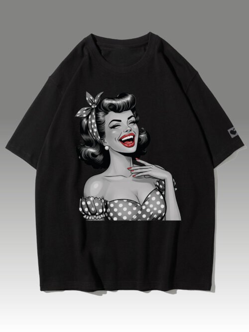 Koszulka oversize Vintage Diva