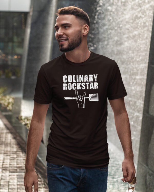 Koszulka dla Szefa Kuchni - Culinary Rockstar