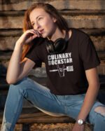 Koszulka dla Szefa Kuchni - Culinary Rockstar