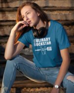 Koszulka dla Szefa Kuchni - Culinary Rockstar