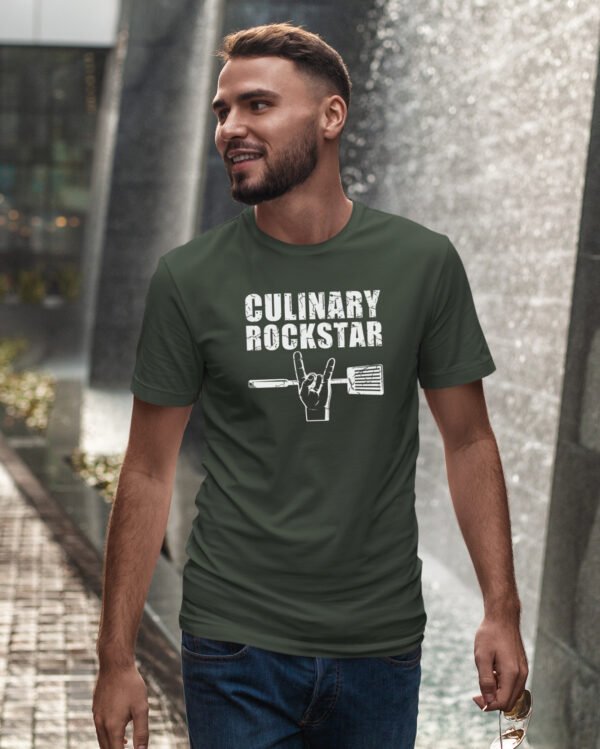 Koszulka dla Szefa Kuchni - Culinary Rockstar