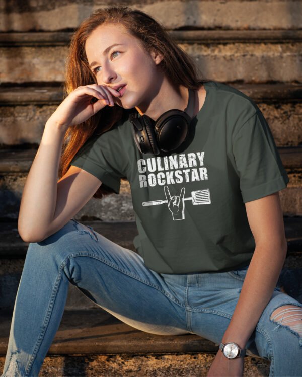 Koszulka dla Szefa Kuchni - Culinary Rockstar