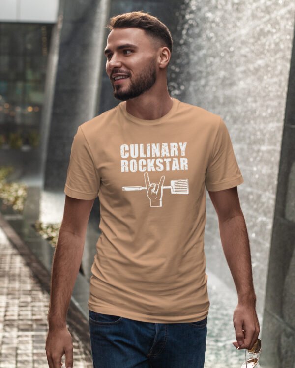 Koszulka dla Szefa Kuchni - Culinary Rockstar