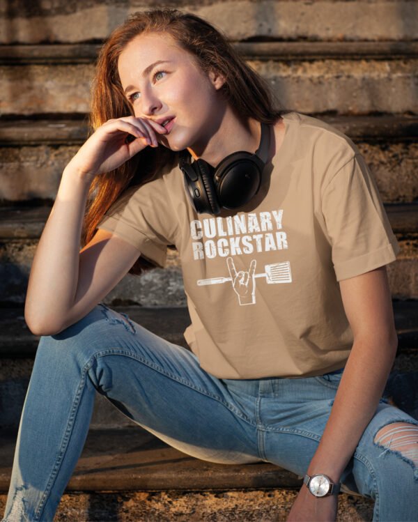 Koszulka dla Szefa Kuchni - Culinary Rockstar