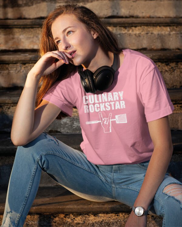 Koszulka dla Szefa Kuchni - Culinary Rockstar