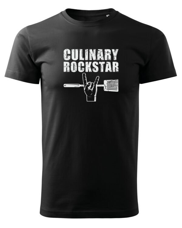 Koszulka dla Szefa Kuchni - Culinary Rockstar