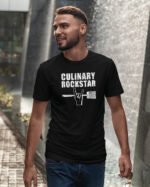 Koszulka dla Szefa Kuchni - Culinary Rockstar