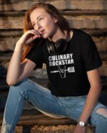 Koszulka dla Szefa Kuchni - Culinary Rockstar