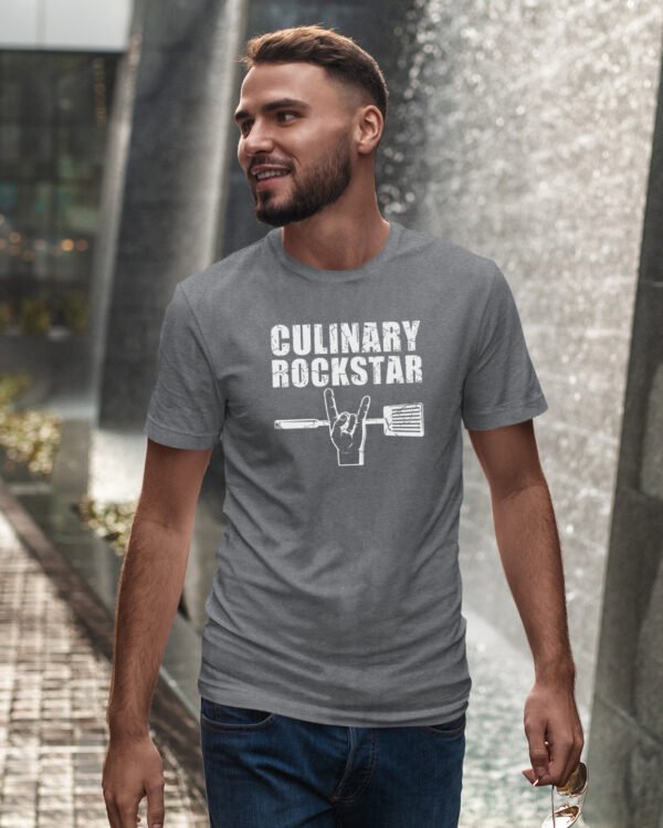 Koszulka dla Szefa Kuchni - Culinary Rockstar