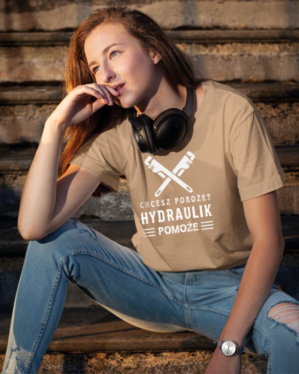 Koszulka dla Hydraulika - Chcesz poroże? Hydraulik pomoże