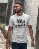 Koszulka dla Product Managera - Badass Isn’t a Job Title