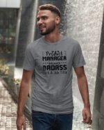 Koszulka dla Product Managera - Badass Isn’t a Job Title
