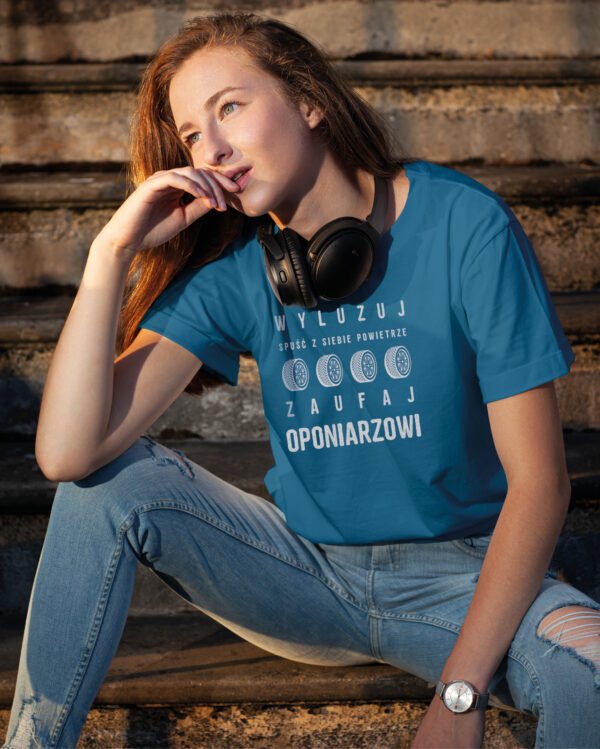 Koszulka dla Wulkanizatora - Wyluzuj, zaufaj oponiarzowi