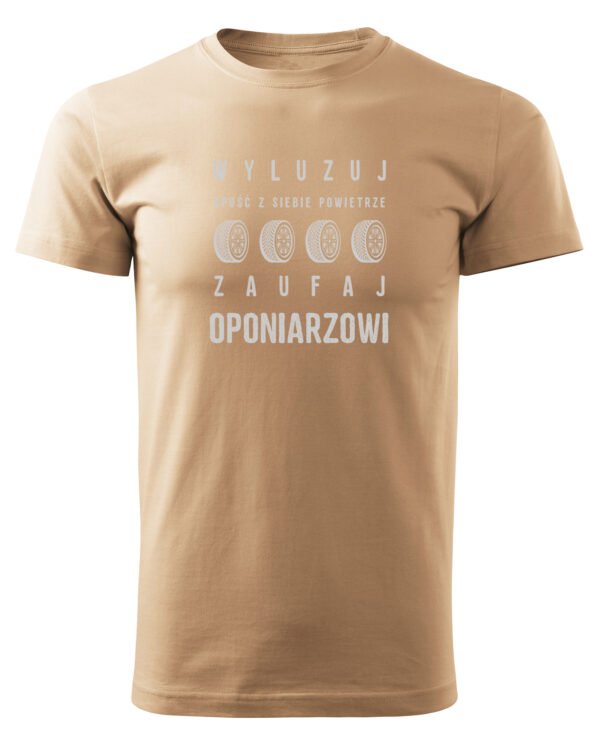 Koszulka dla Wulkanizatora - Wyluzuj, zaufaj oponiarzowi